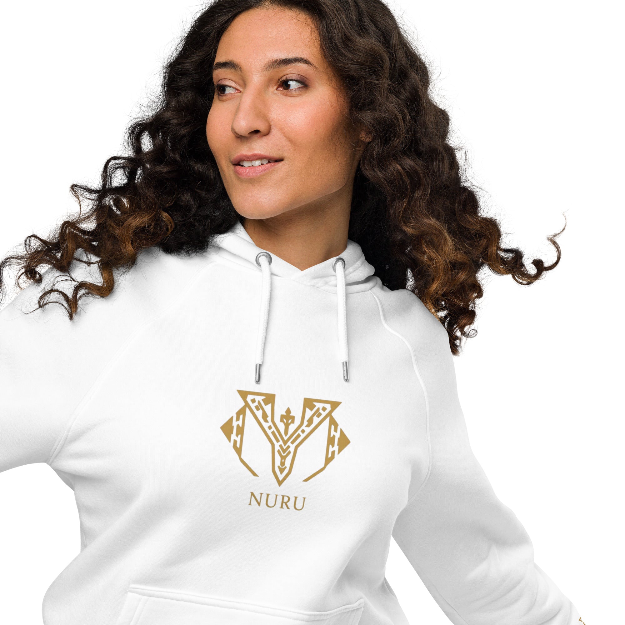 NURU ECO RAGLAN HOODIE - Glow By Hellen