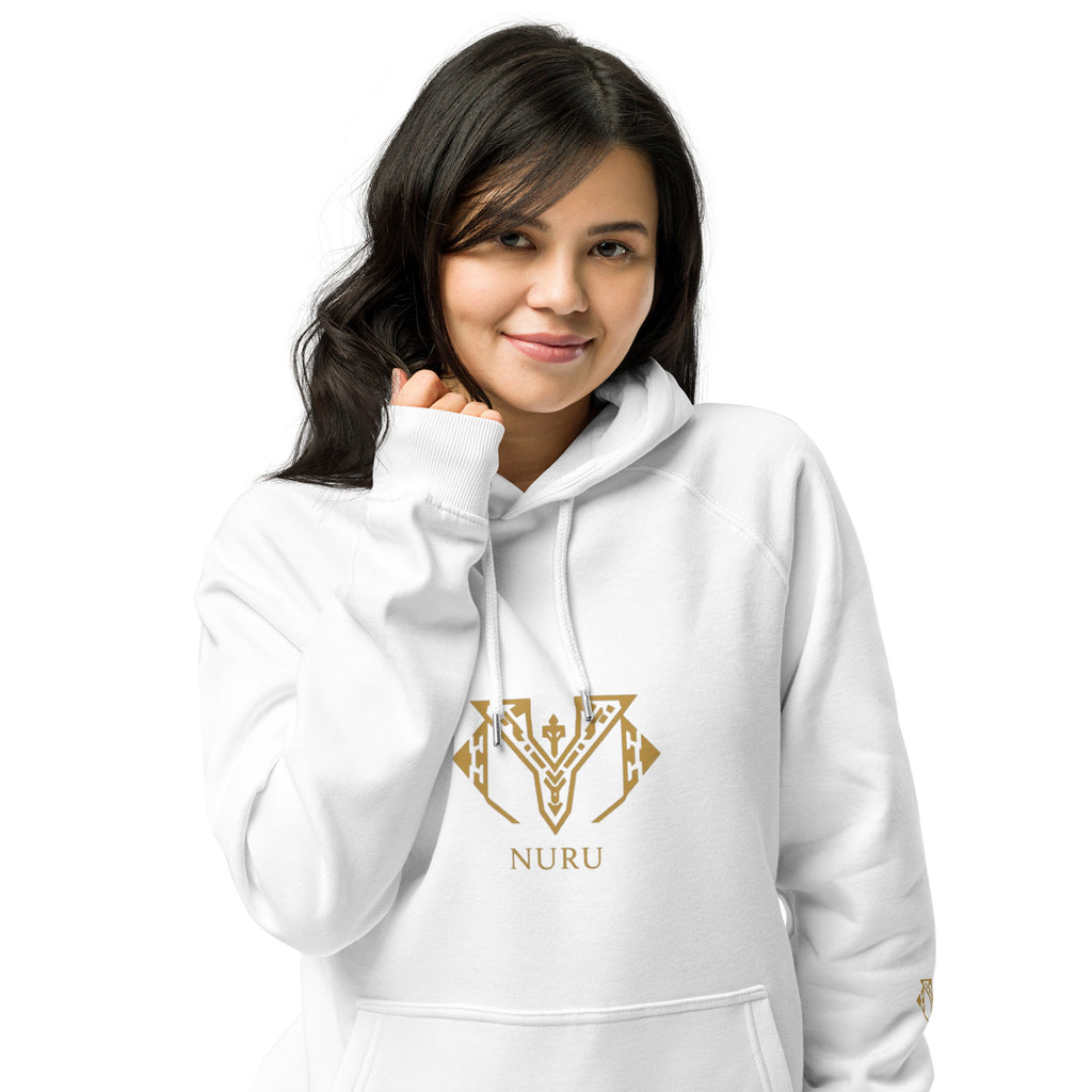 NURU ECO RAGLAN HOODIE - Glow By Hellen
