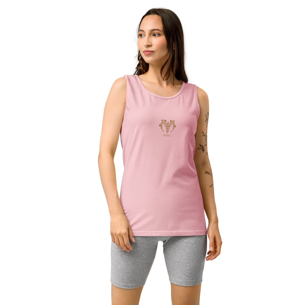 NURU SACRED GARMENT-DYED TANK TOP - Glow By Hellen
