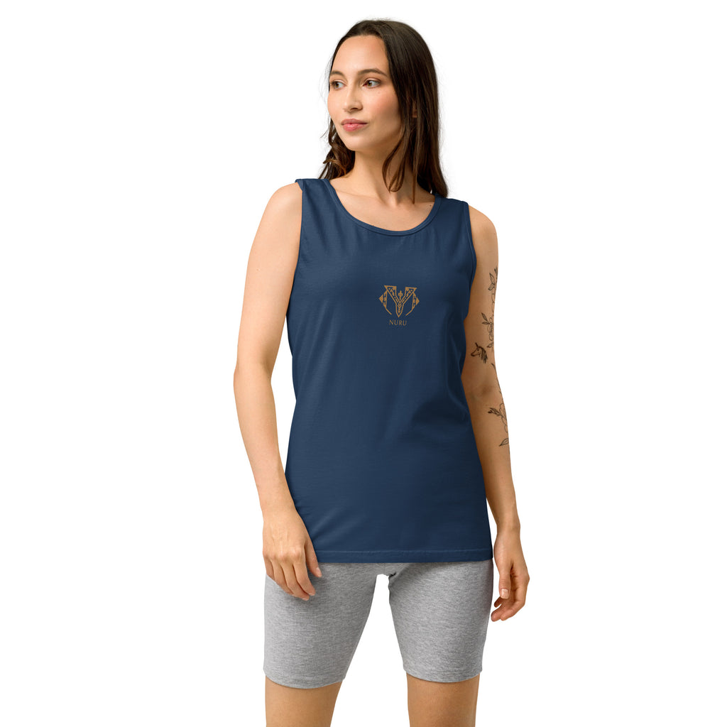 NURU SACRED GARMENT-DYED TANK TOP - Glow By Hellen