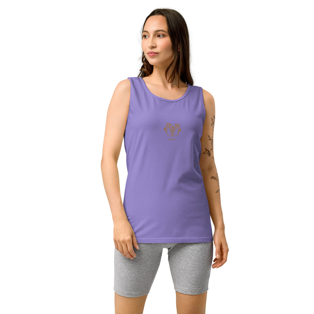 NURU SACRED GARMENT-DYED TANK TOP - Glow By Hellen