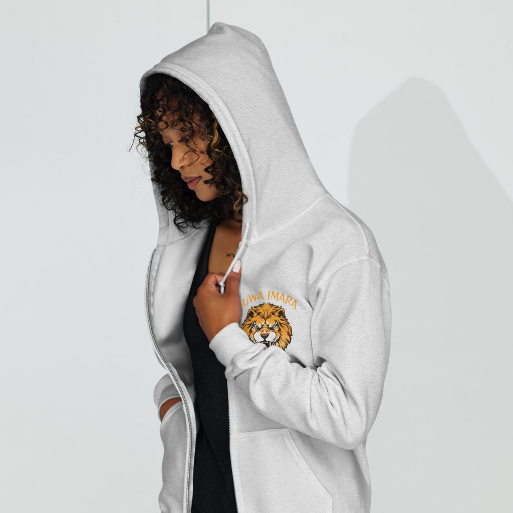 KUWA IMARA RESILIENCE ZIP HOODIE - Glow By Hellen