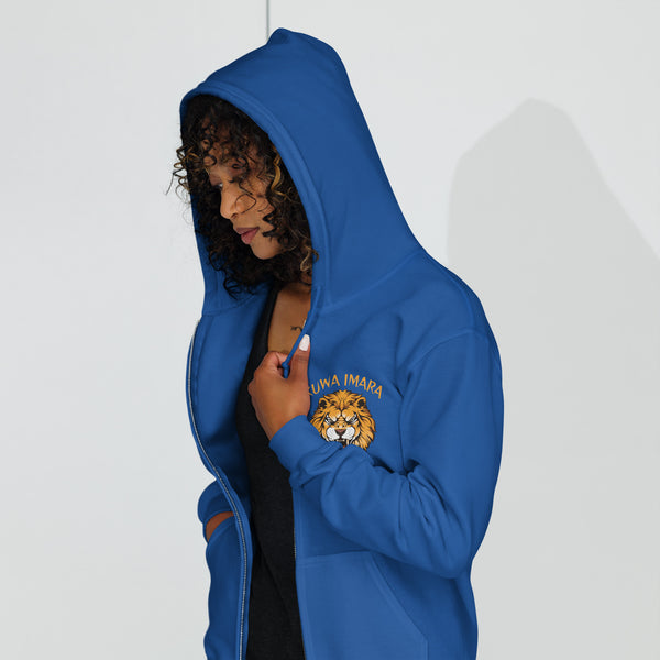 KUWA IMARA RESILIENCE ZIP HOODIE - Glow By Hellen
