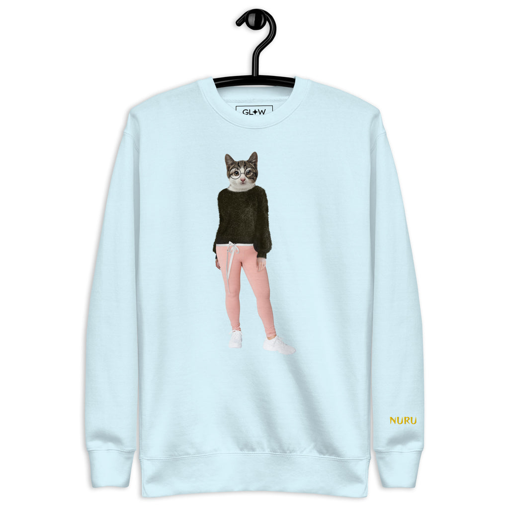 NURU CAT LIFESTYLE RITUAL SWEATSHIRT - Glow By Hellen