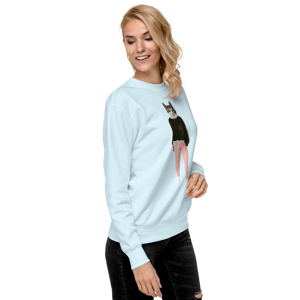 NURU CAT LIFESTYLE RITUAL SWEATSHIRT - Glow By Hellen