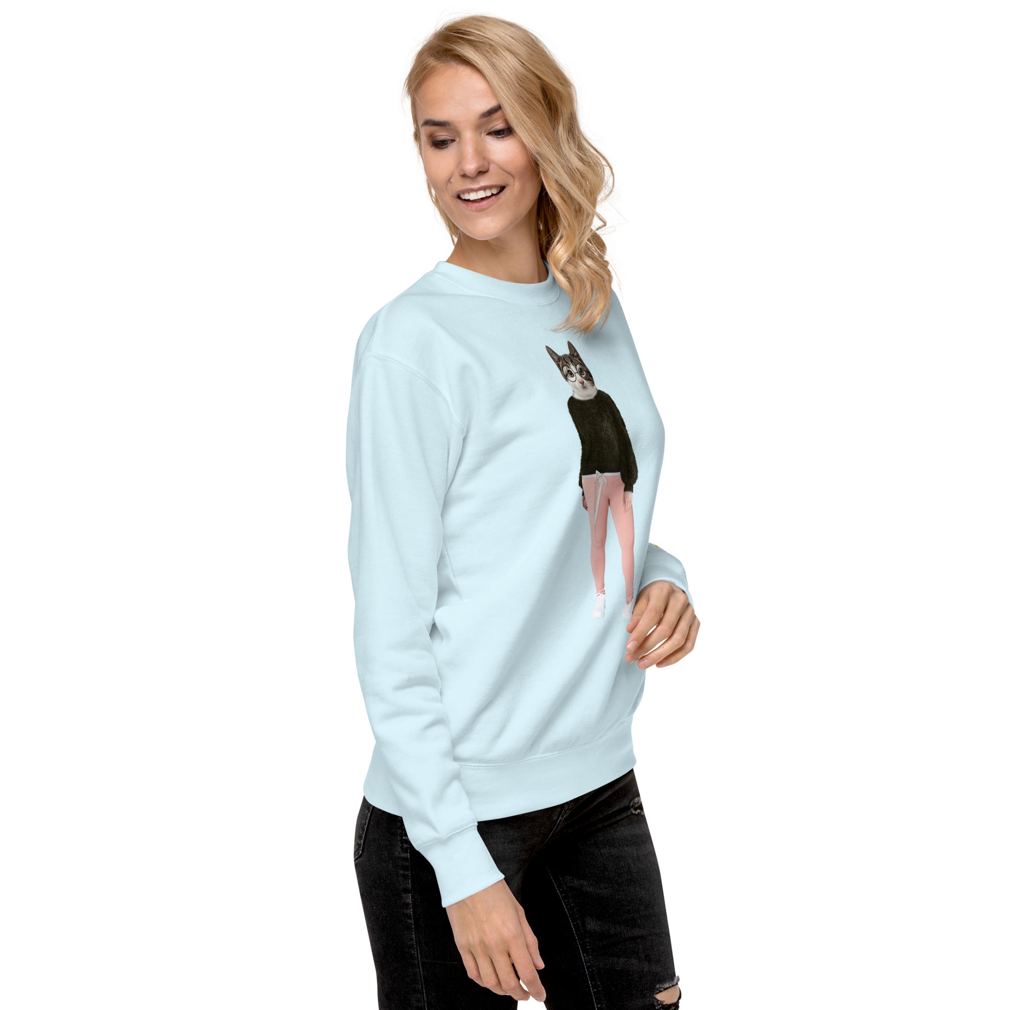 NURU CAT LIFESTYLE RITUAL SWEATSHIRT - Glow By Hellen