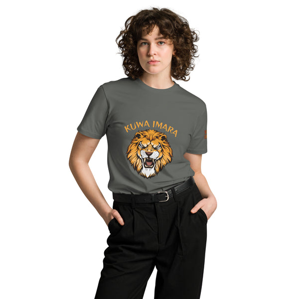 KUWA IMARA LION SOUL PREMIUM TEE - Glow By Hellen