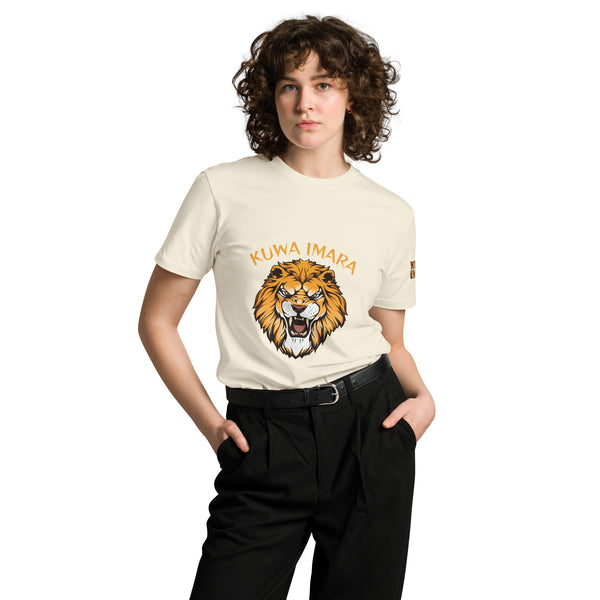 KUWA IMARA LION SOUL PREMIUM TEE - Glow By Hellen