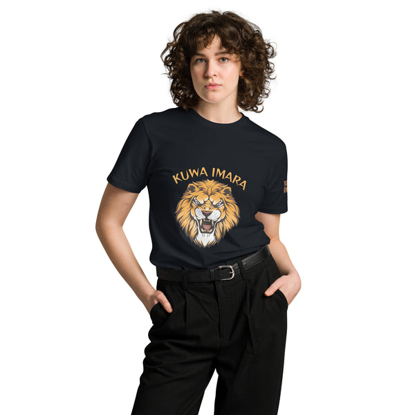 KUWA IMARA LION SOUL PREMIUM TEE - Glow By Hellen