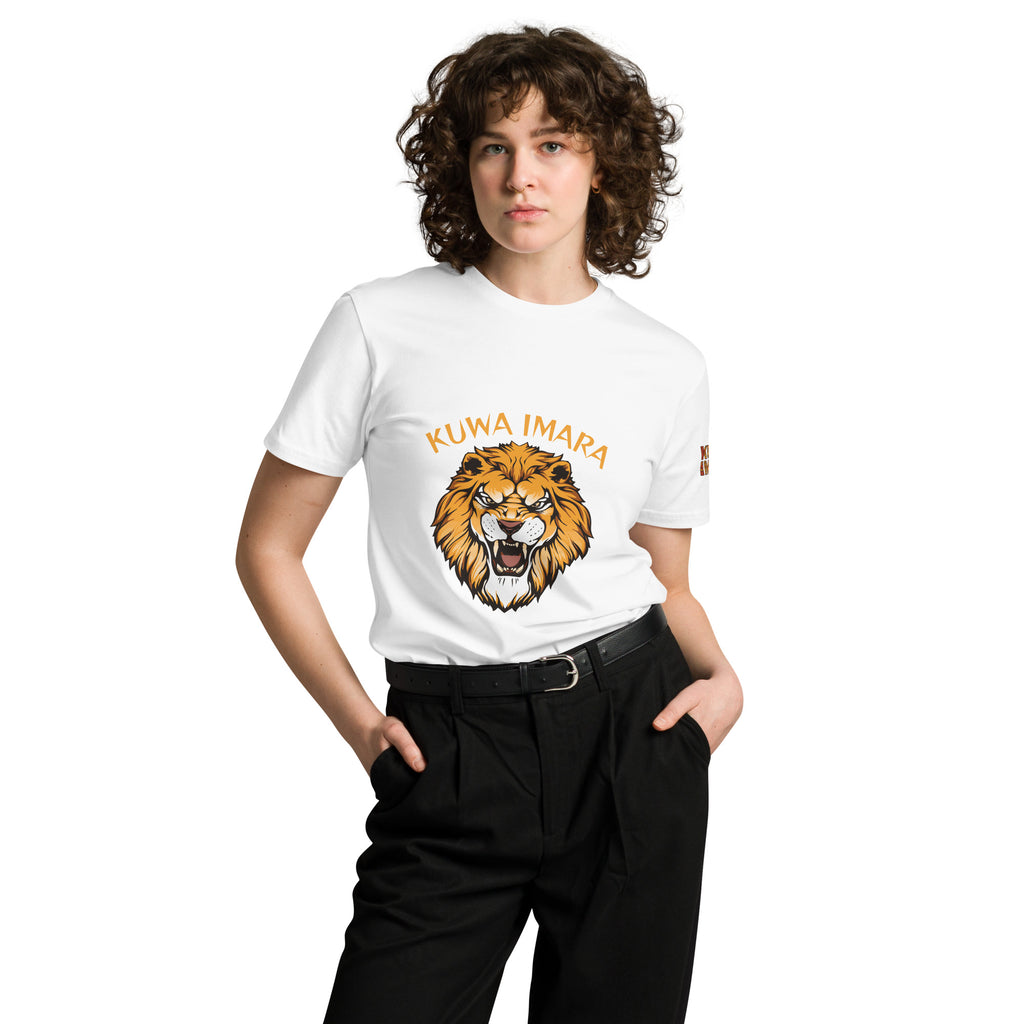 KUWA IMARA LION SOUL PREMIUM TEE - Glow By Hellen