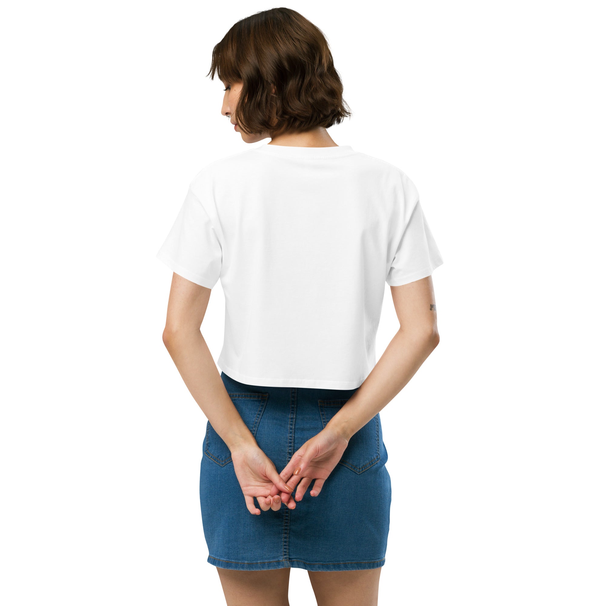 ROSE RITUAL COTTON CROP TOP - Glow By Hellen
