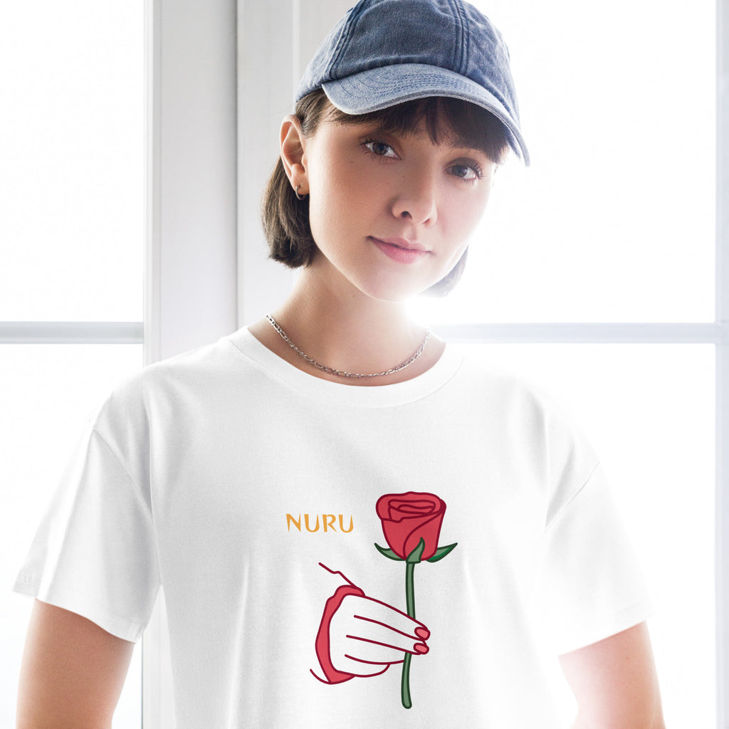 ROSE RITUAL COTTON CROP TOP - Glow By Hellen