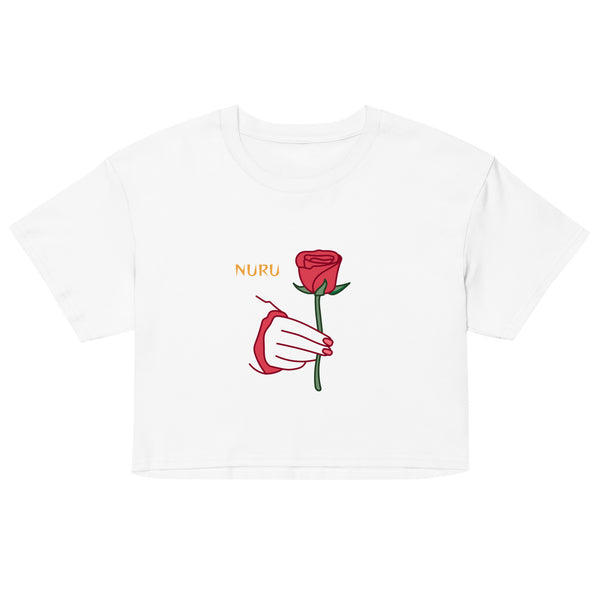 ROSE RITUAL COTTON CROP TOP - Glow By Hellen