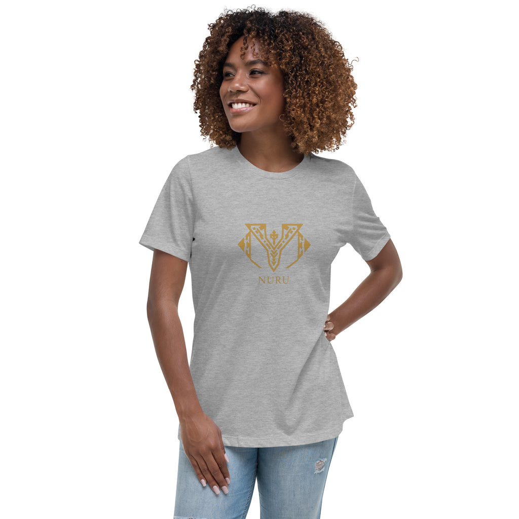 NURU WOMEN'S RELAXED T-SHIRT - Glow By Hellen
