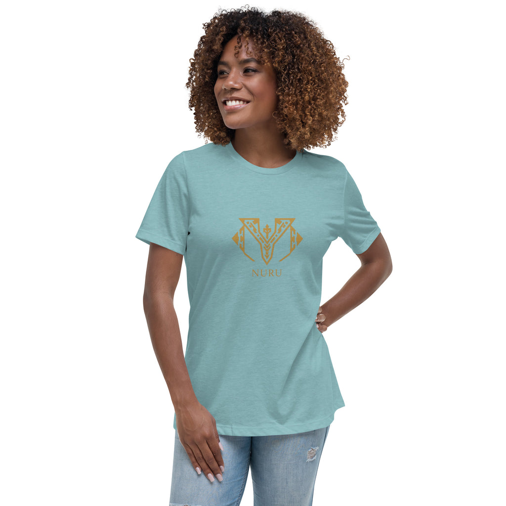 NURU WOMEN'S RELAXED T-SHIRT - Glow By Hellen