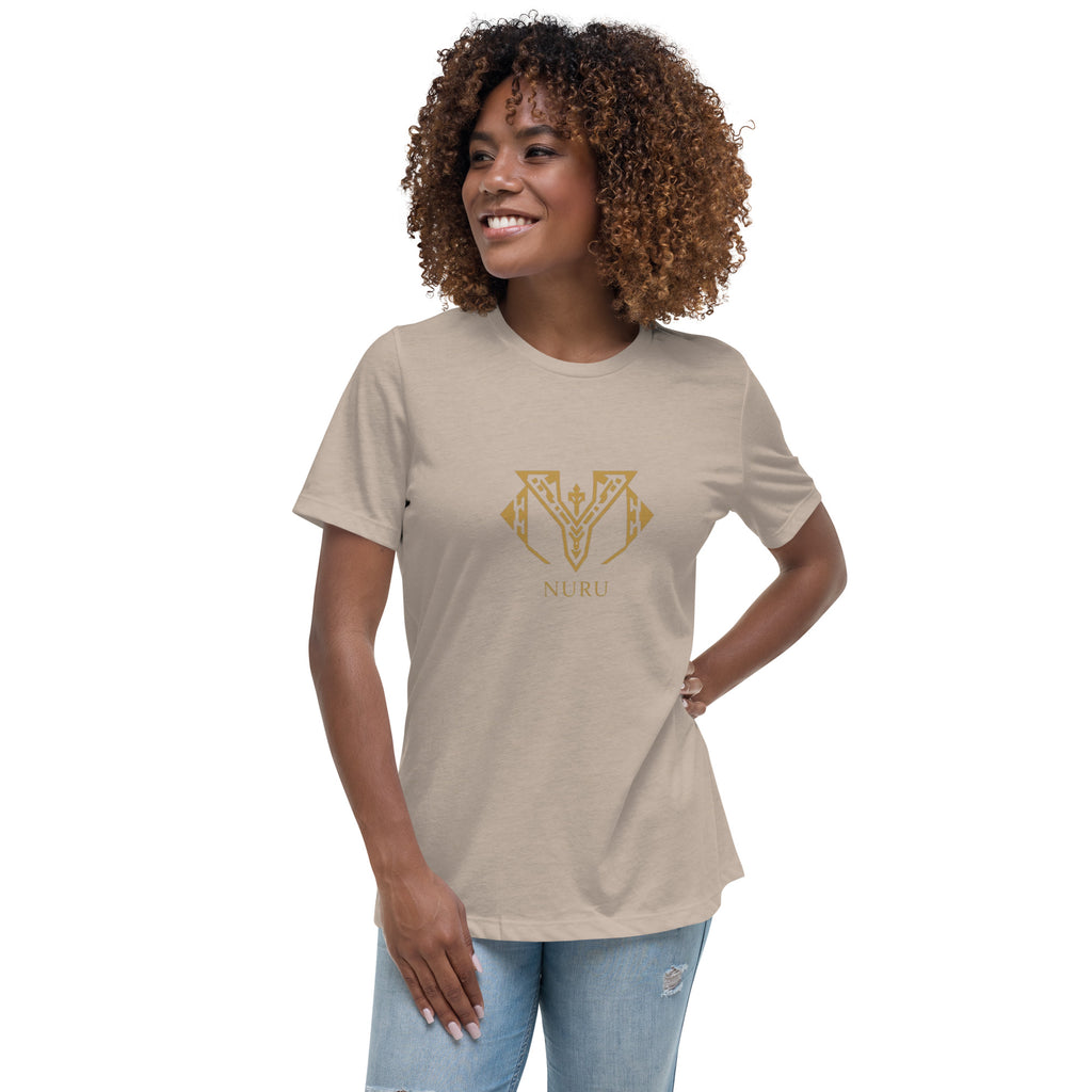 NURU WOMEN'S RELAXED T-SHIRT - Glow By Hellen
