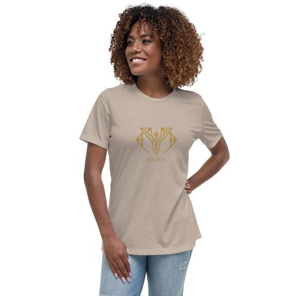 NURU WOMEN'S RELAXED T-SHIRT - Glow By Hellen
