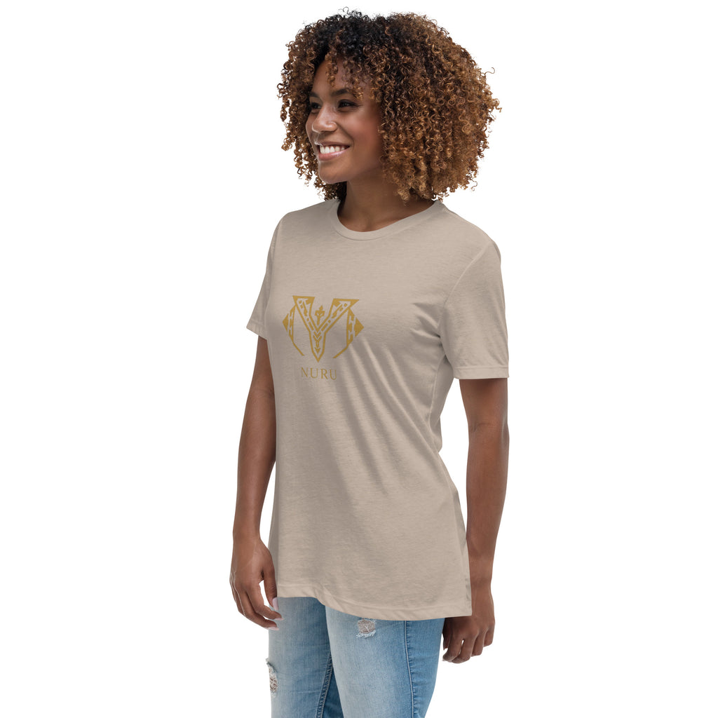 NURU WOMEN'S RELAXED T-SHIRT - Glow By Hellen
